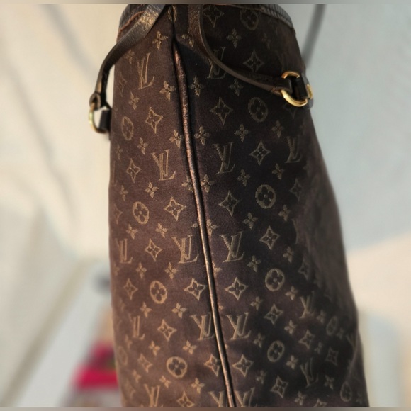 Louis Vuitton Neverfull MM Monogram Ideal Fuzan Dark Brown - Picture 3 of 15